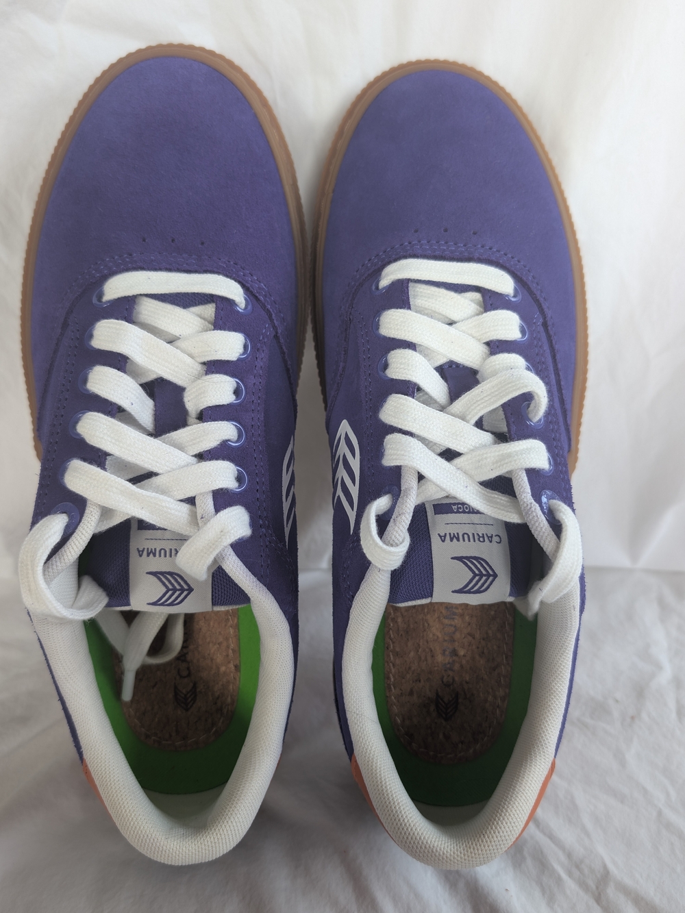 Cariuma Naioca Suede Sneakers in Royal Purple